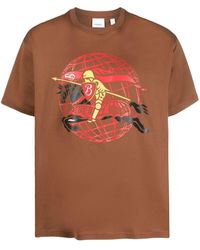 Burberry - Camiseta con estampado gráfico - Lyst