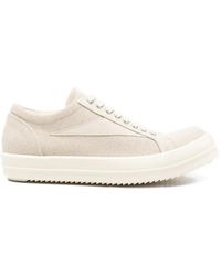 Rick Owens - Lace-Up Panel Sneakers - Lyst