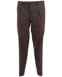 Briglia 1949 - Cuffed Tailored Trousers - Lyst
