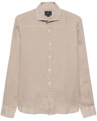Orian - Long-Sleeve Linen Shirt - Lyst