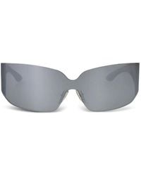 Balenciaga - Logo-Print Sunglasses - Lyst