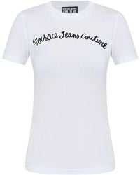 Versace Jeans Couture - Logo-Embellished T-Shirt - Lyst