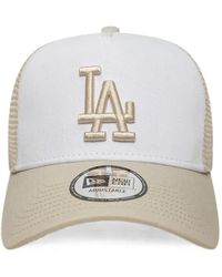 KTZ - Mlb League Essential La Dodgers Light 9Forty A-Frame Trucker Adjustable Cap - Lyst