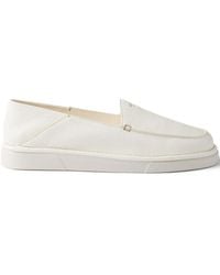 Prada - Slip-On Leather Shoes - Lyst