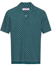 Orlebar Brown - Maitan Geometric-Print Camp-Collar Shirt - Lyst