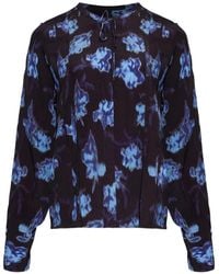 Rag & Bone - Floral-Print Blouse - Lyst