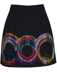 Libertine - Embellished Mini Skirt - Lyst