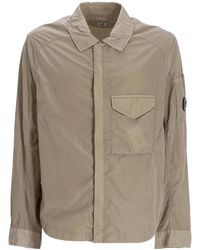 C.P. Company - Chrome-r Zipped Overshirt - Lyst