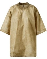 Rick Owens - Shoulder-Seam T-Shirt - Lyst