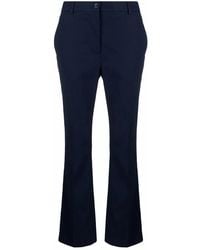 Moschino - High-Rise Flared Trousers - Lyst