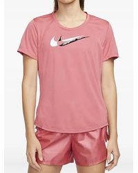 Nike - Dri-Fit Swoosh T-Shirt - Lyst