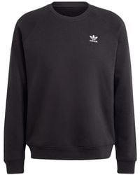 adidas - Trefoil Essentials Sweater - Lyst