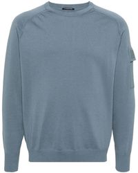 C.P. Company - Cotton Crewneck Sweater - Lyst