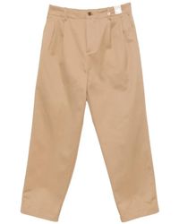 Myths - Pleated Straight-Leg Trousers - Lyst