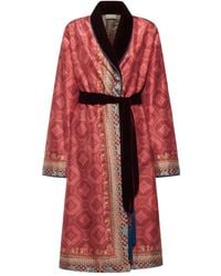 Pierre Louis Mascia - Geometric-Pattern Coat - Lyst