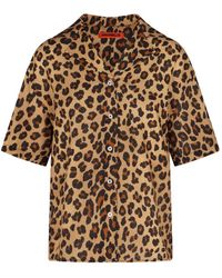 Simon Miller - Bia Leopard-Print Shirt - Lyst