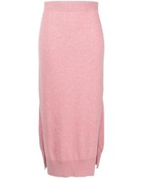 Barrie - High-Waisted Knit Skirt - Lyst