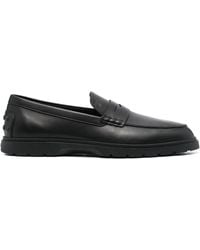 Tod's - Tod 's Lederen Loafers - Lyst