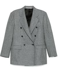 Tagliatore - Double-Breasted Checked Jacket - Lyst