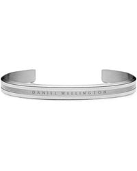 Daniel Wellington - Elan Logo-Engraved Cuff Bracelet - Lyst