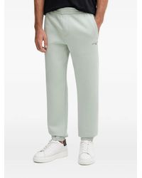 ARMANI EXCHANGE - Logo Print Track Pants - Lyst