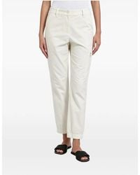 Brunello Cucinelli - Zip-Pocket Cropped Cargo Pants - Lyst