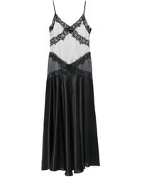 Viktor & Rolf - Lace-Trimmed Silk Cami Dress - Lyst
