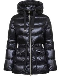 Herno - Chaqueta Con Capucha Y Cordones - Lyst