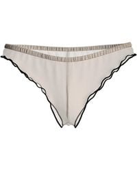 Maison Close - La Parisienne Ruffled Tanga - Lyst