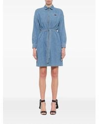 KENZO - Tiger-Patch Mini Dress - Lyst