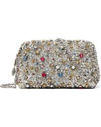 Tory Burch - Fleming Embellished Soft Crossbody Bag - Lyst