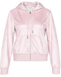 Rag & Bone - Miramar Velvet Hoodie - Lyst