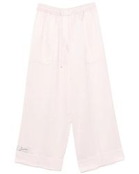 Sandro - ドローストリング ワイドパンツ - Lyst