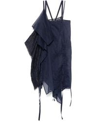 Yohji Yamamoto - Layered Mini Dress - Lyst