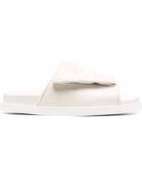 Gia Borghini - Padded Slip-On Sandals - Lyst