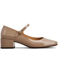 Tod's - Patent-Leather Mary Jane Pumps - Lyst