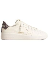 Golden Goose - Pure Star Leather Sneakers - Lyst