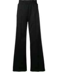 Off-White c/o Virgil Abloh Широкие Спортивные Брюки С Лампасами - Черный