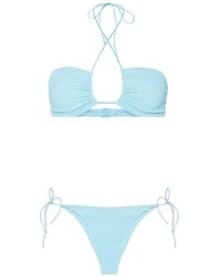 Mc2 Saint Barth - Marielle Crinkled Bikini - Lyst