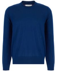 Ferragamo - Pull À Logo Brodé - Lyst