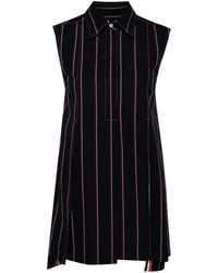 Thom Browne - Rwb-Stripe Shirt Dress - Lyst