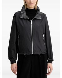 MICHAEL Michael Kors - Logo-Print Zip-Front Jacket - Lyst