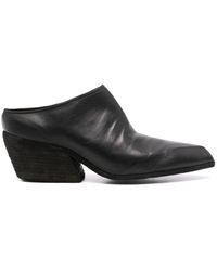 Guidi - 65mm Leather Slippers - Lyst