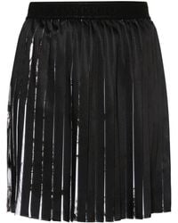 Versace - Baroccoflage-print Pleated Mini Skirt - Lyst