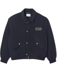 Lacoste - Buttoned Blouson Jacket - Lyst