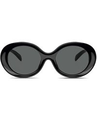 Emporio Armani - Round-Frame Sunglasses - Lyst