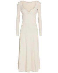 Maria McManus - Ribbed-Knit Midi Dress - Lyst