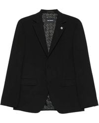 KARL LAGERFELD - Blazer Met Logoplakkaat - Lyst