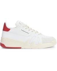 Giuseppe Zanotti - Talon パネル レザースニーカー - Lyst