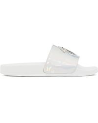 Giuseppe Zanotti Brett Logo Slides - White